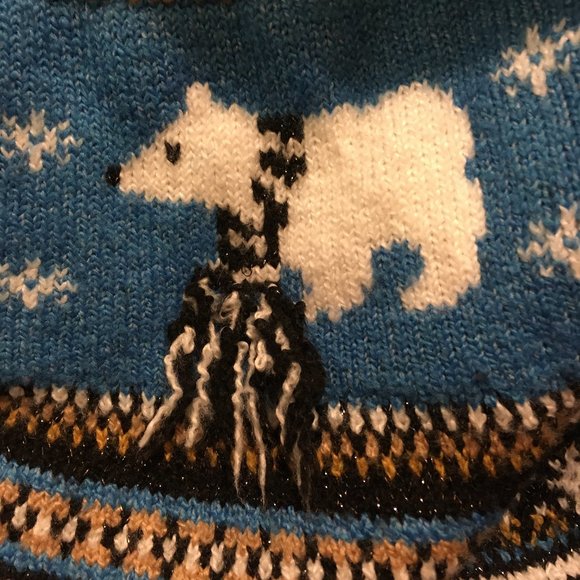 NWT Polar Bear Christmas Sweater 1X - Picture 5 of 12